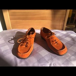 Aerosoles Suede Lace-Up Shoes